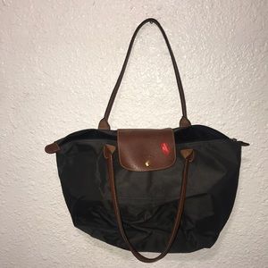 Longchamp Paris Le Pliage Grayish Tote Bag